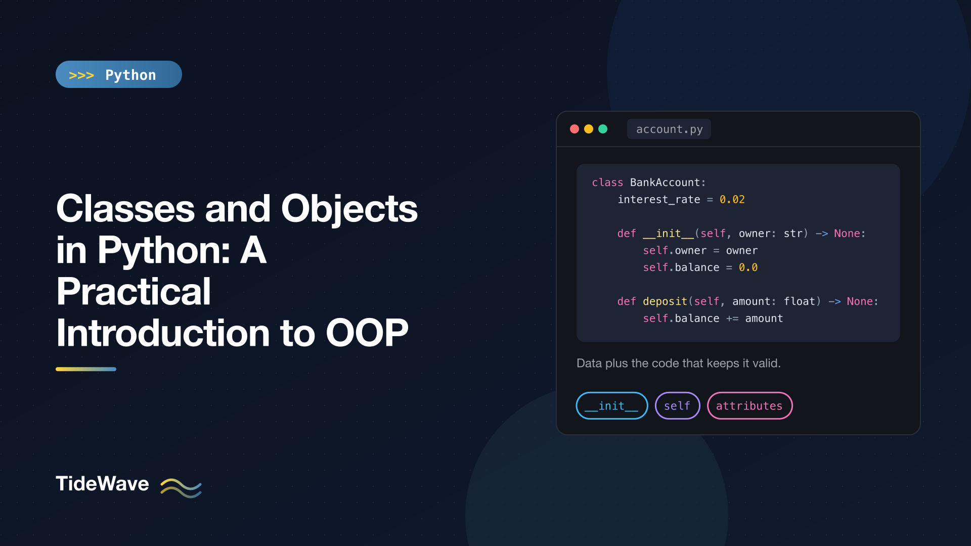 Classes and Objects in Python: A Practical Introduction to OOP