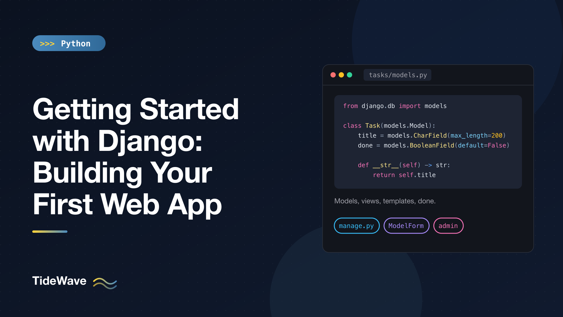 Getting Started with Django: Building Your First Web App