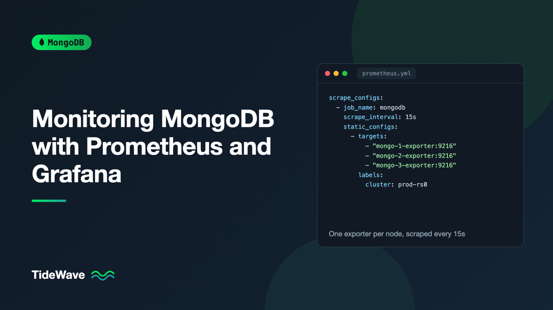 Monitoring MongoDB with Prometheus and Grafana