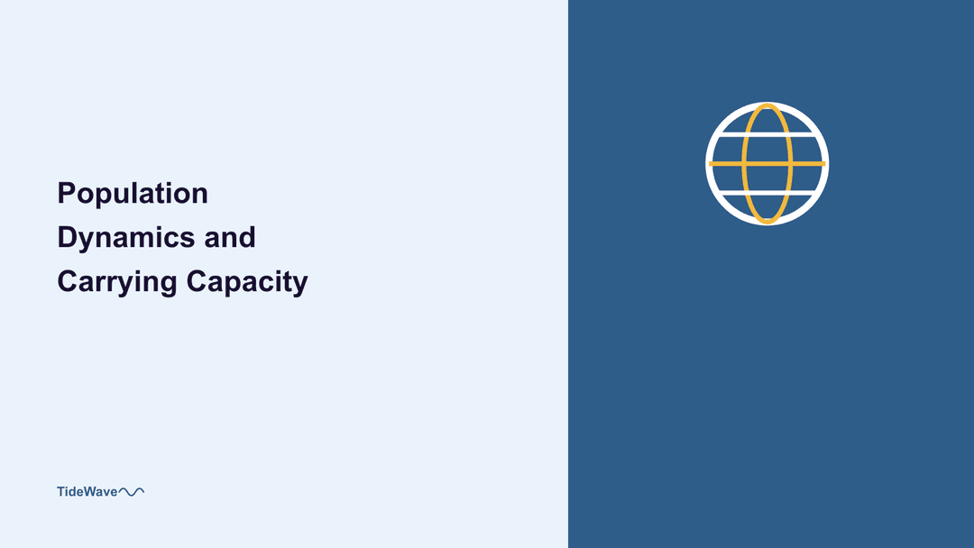 Population Dynamics and Carrying Capacity