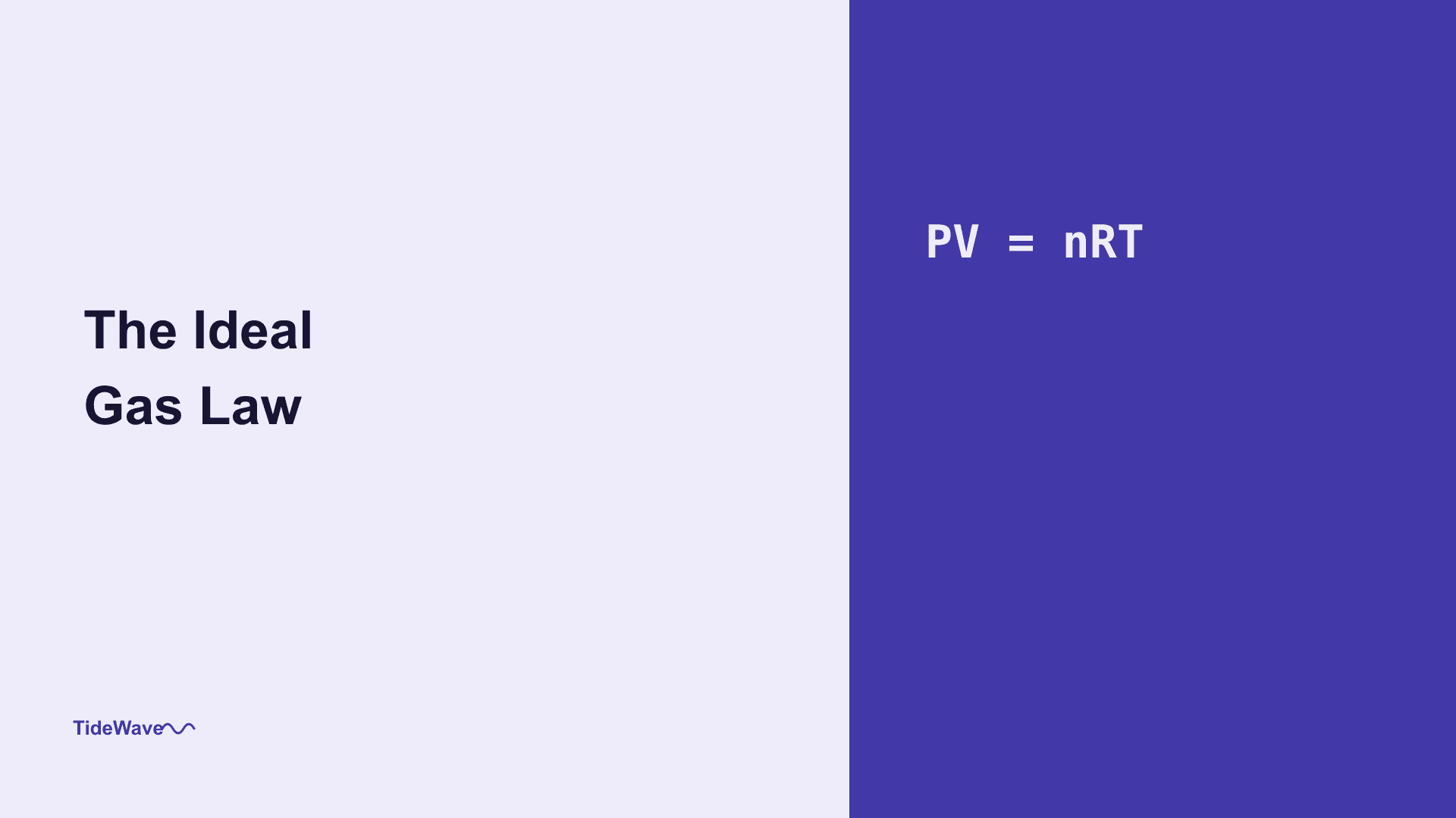 The Ideal Gas Law: Understanding PV = nRT