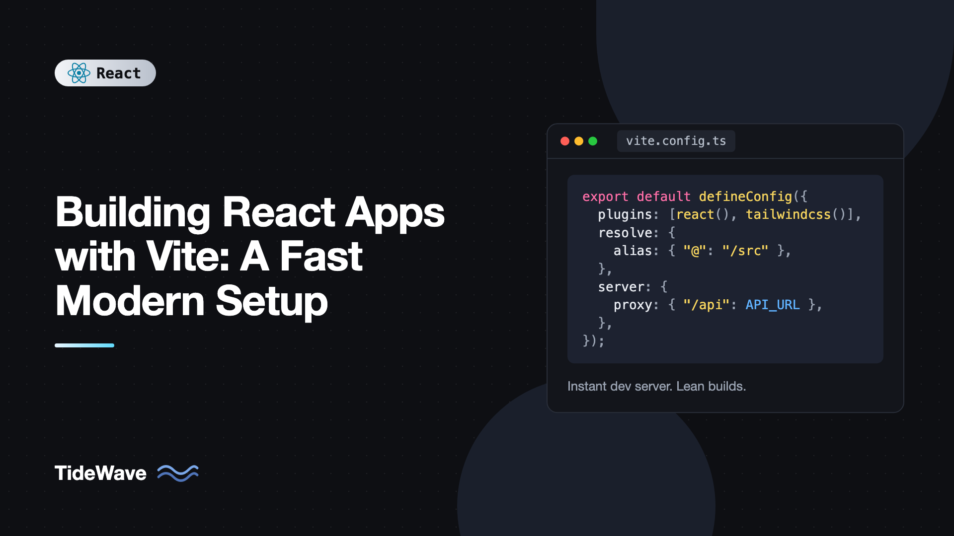 Building React Apps with Vite: A Fast Modern Setup