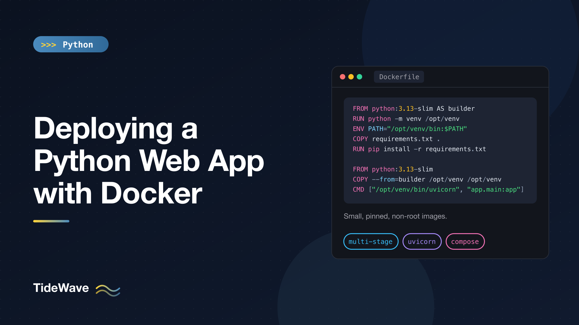Deploying a Python Web App with Docker