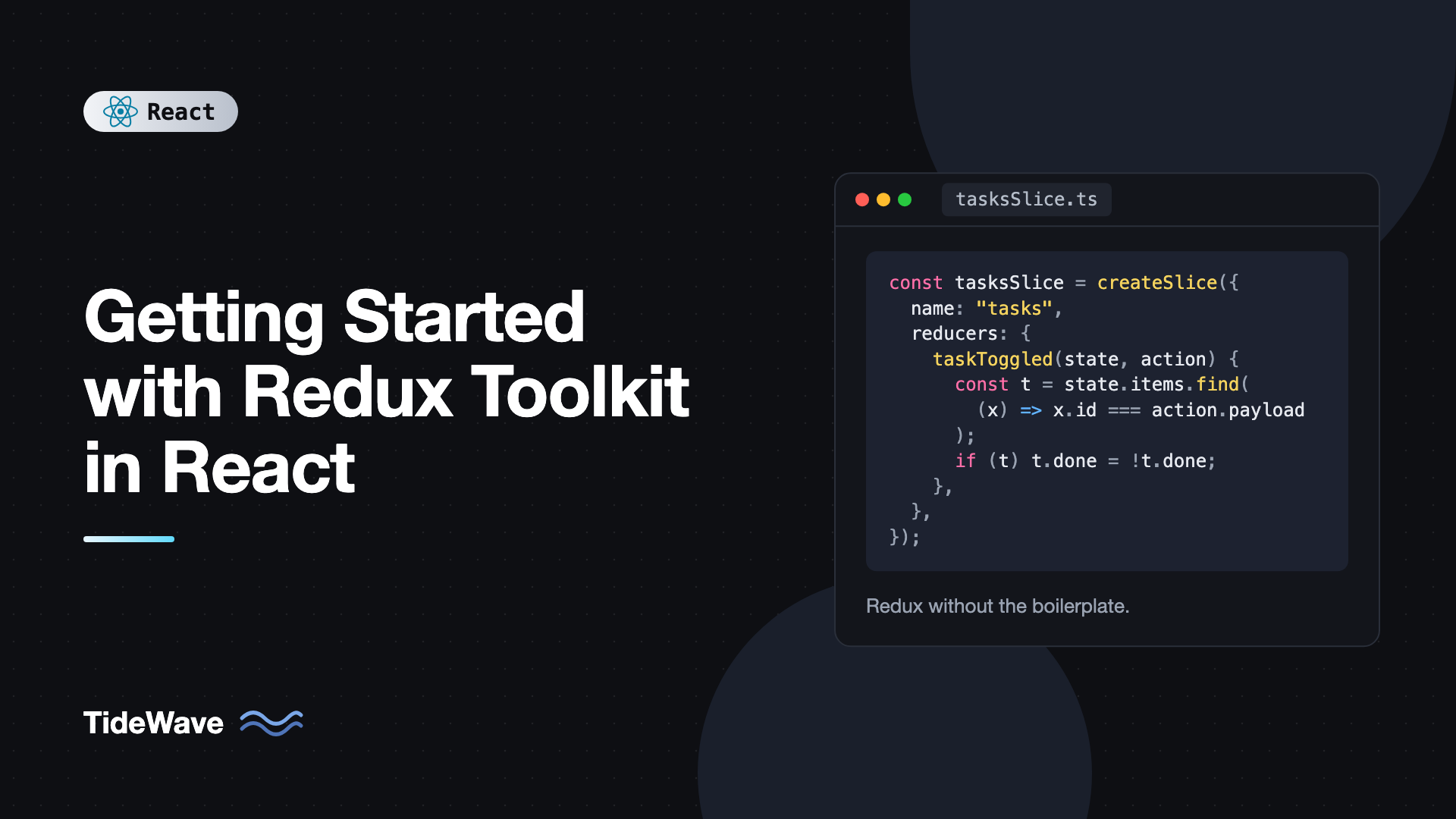 Getting Started with Redux Toolkit in React