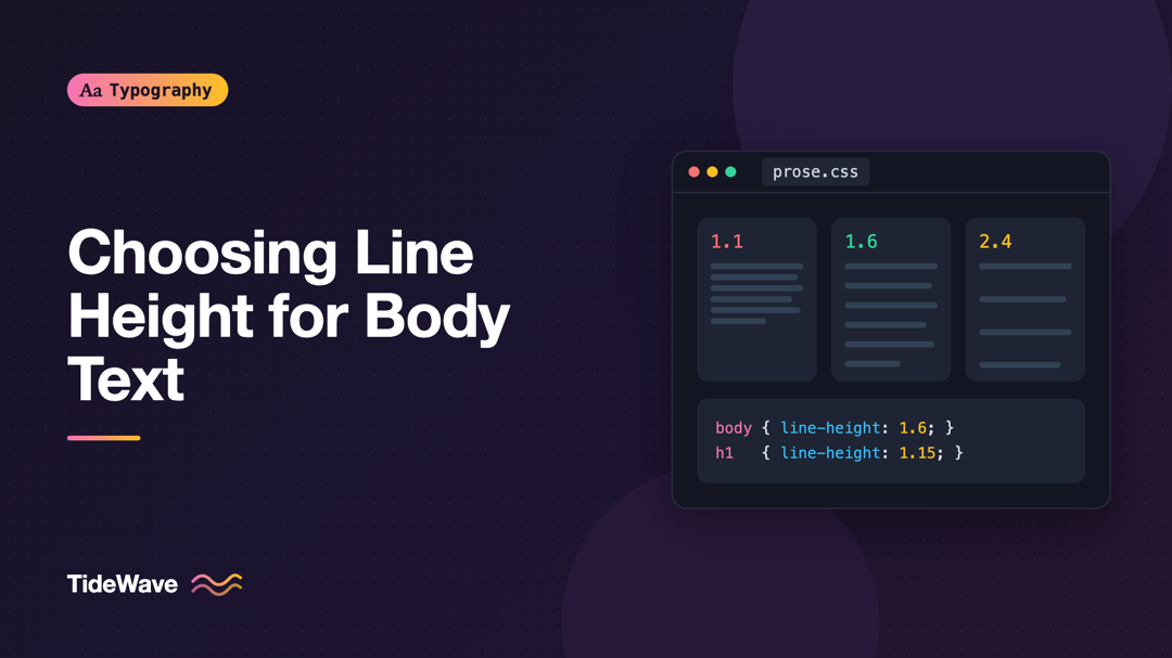 How to Choose the Right Line Height for Body Text