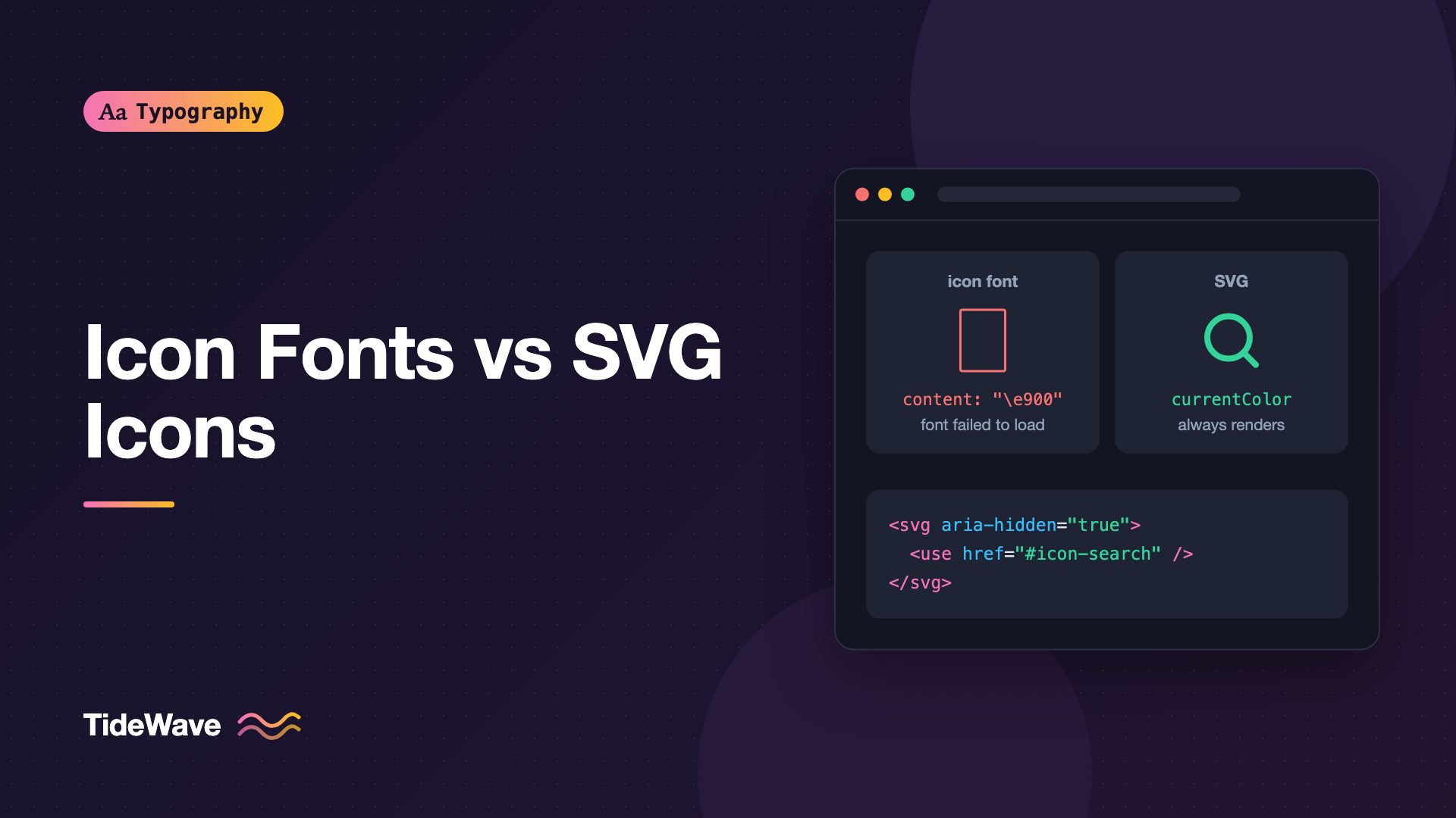 Icon Fonts vs SVG Icons: Why Most Teams Moved On