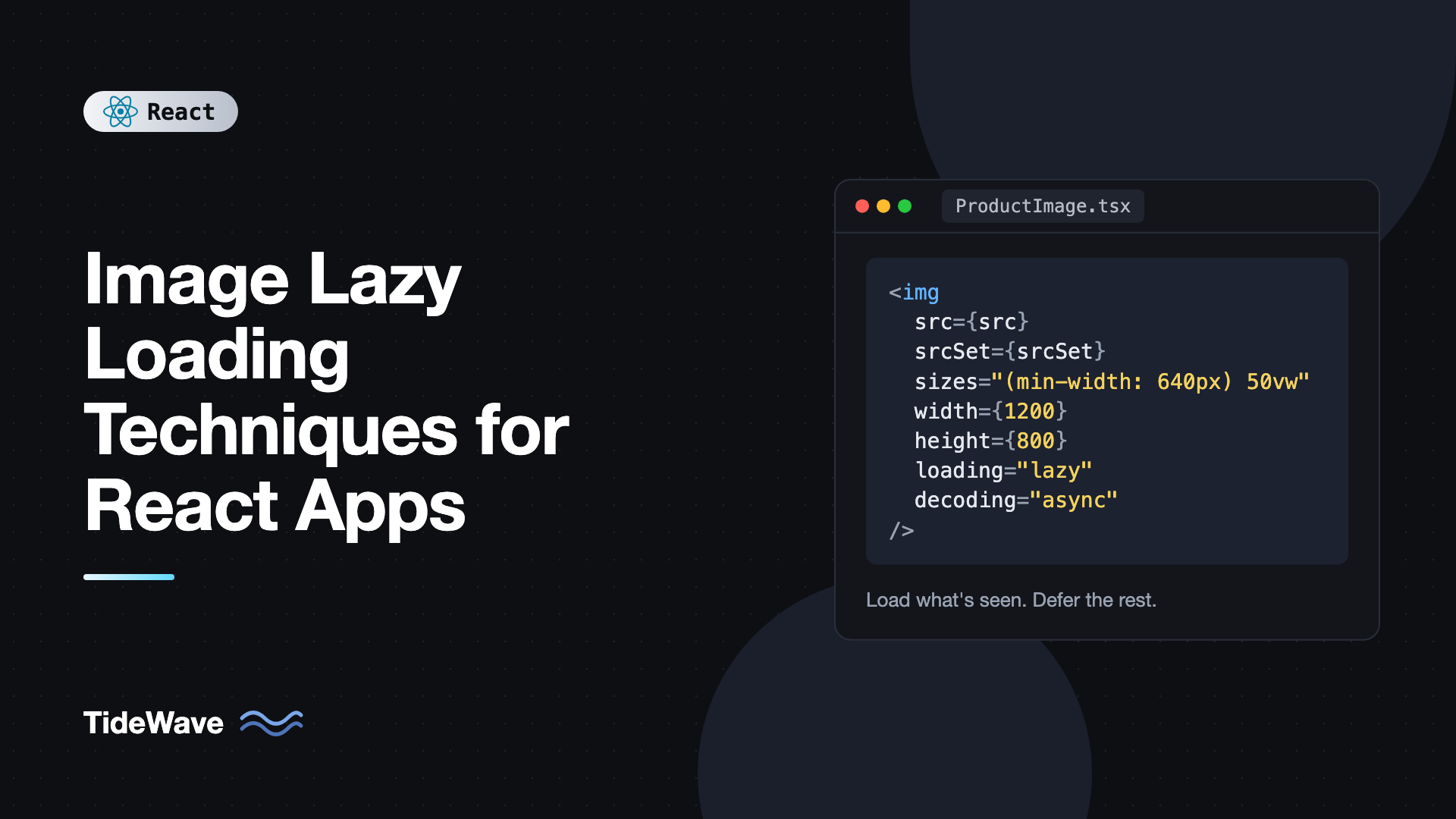 Image Lazy Loading Techniques for React Apps