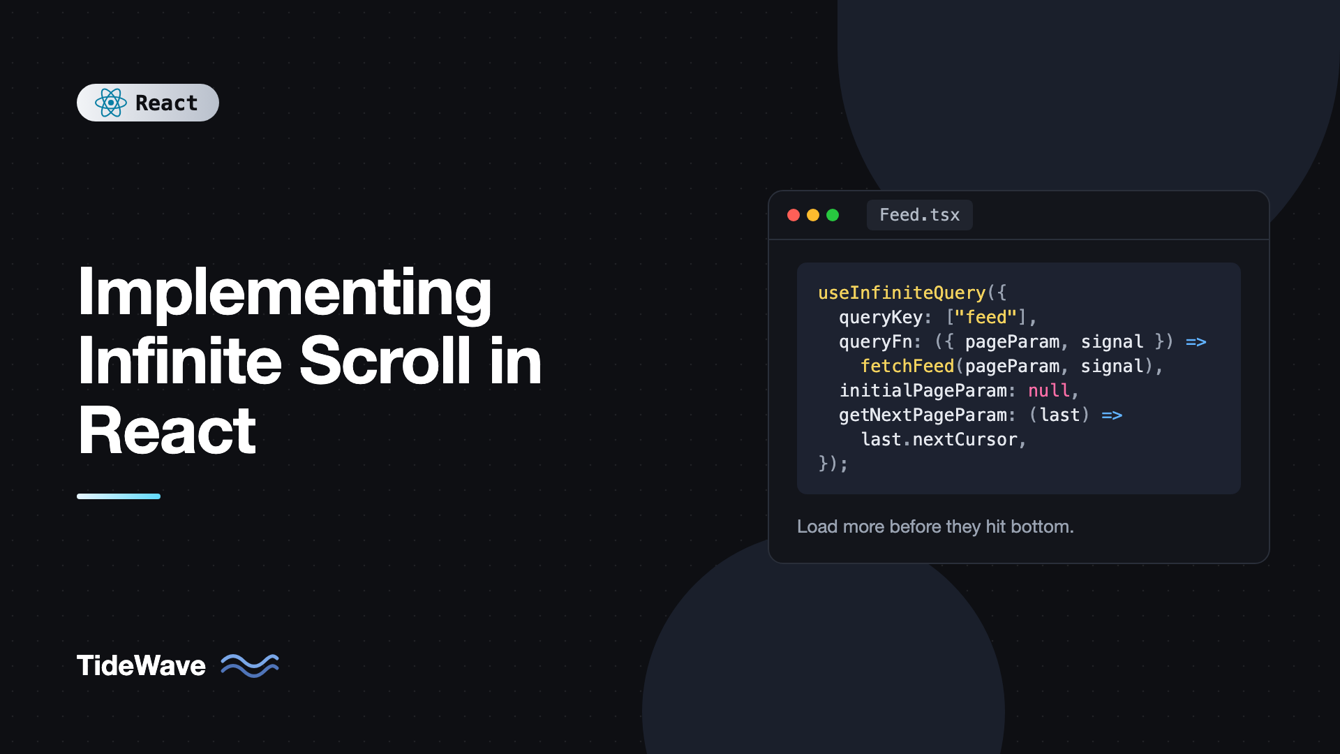 Implementing Infinite Scroll in React