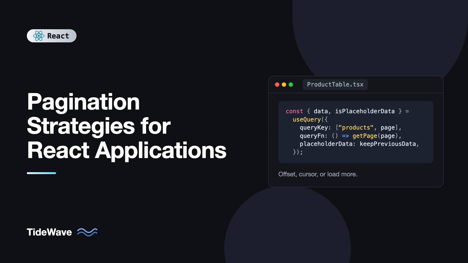Pagination Strategies for React Applications