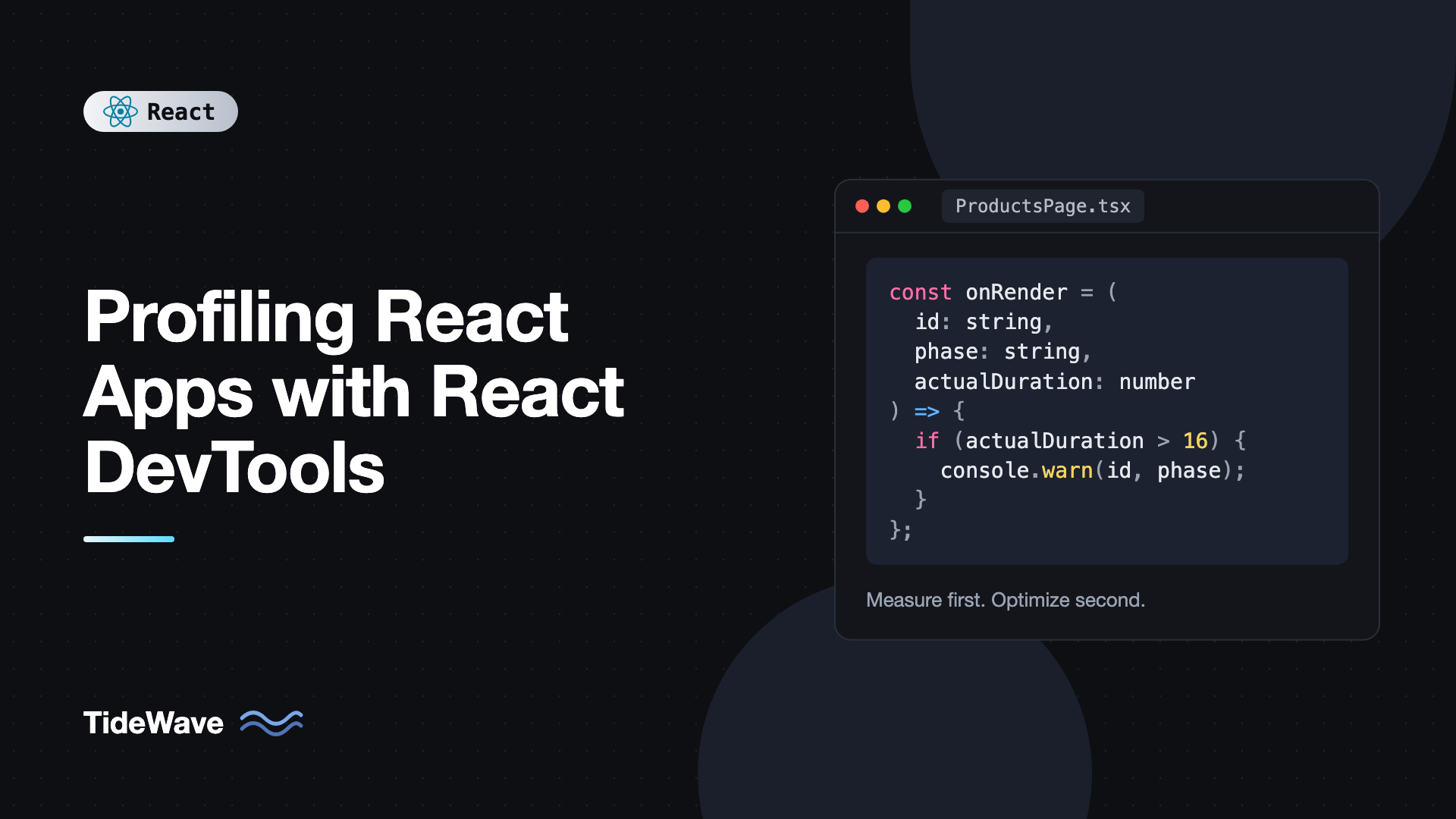 Profiling React Apps with React DevTools