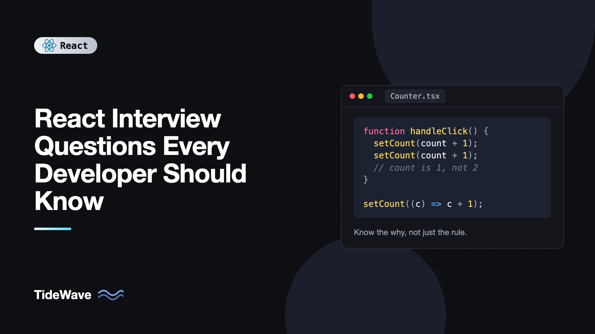 React Interview Questions Every Developer Should Know