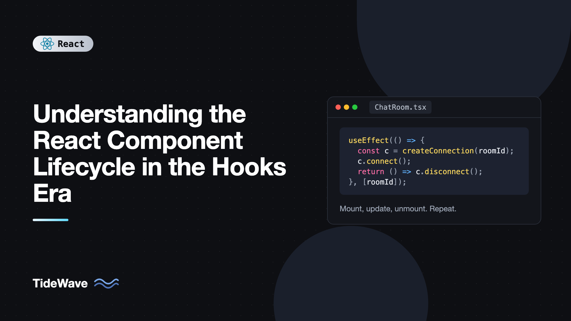 Understanding the React Component Lifecycle in the Hooks Era