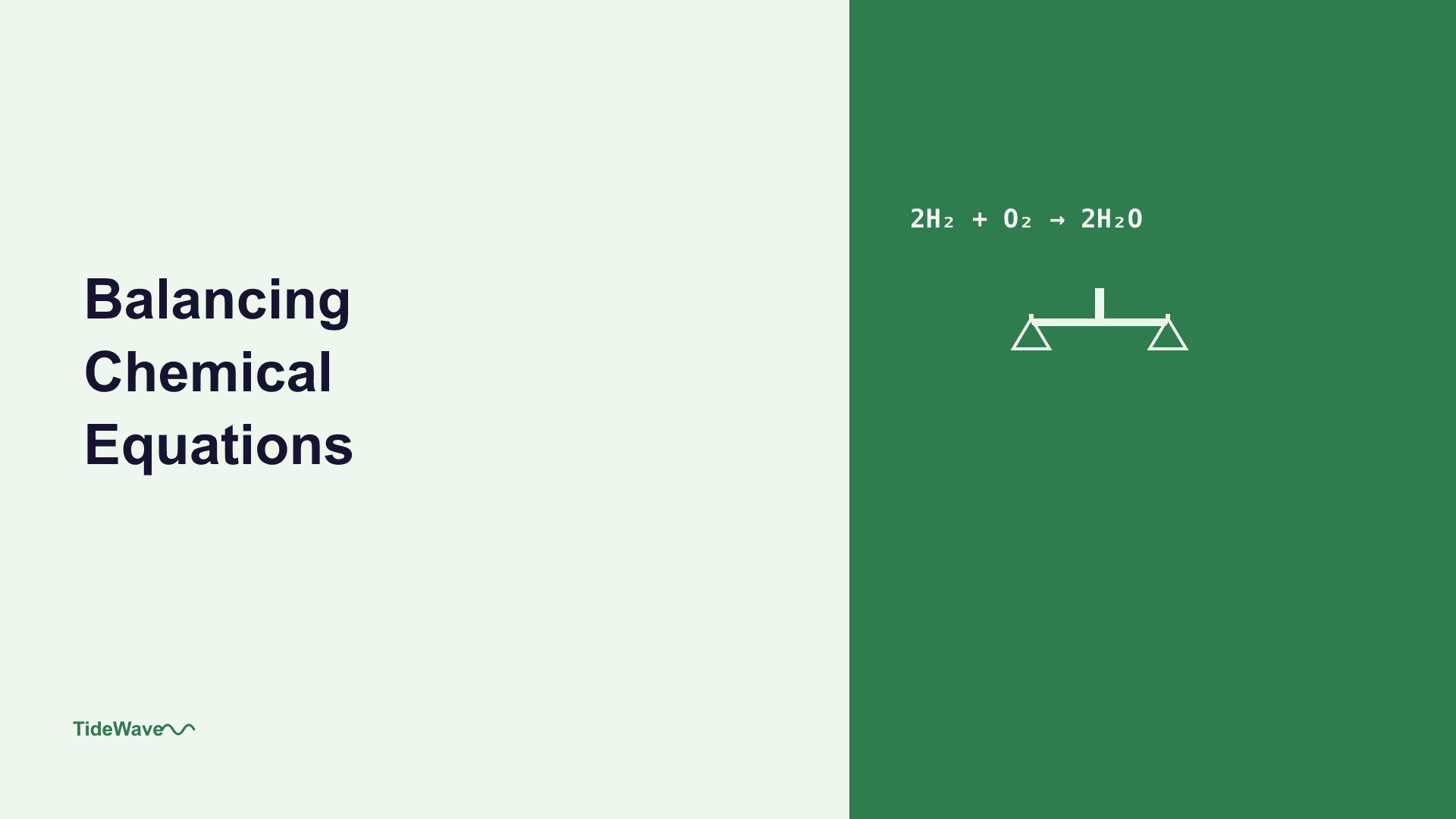 Balancing Chemical Equations: A Step-by-Step Guide