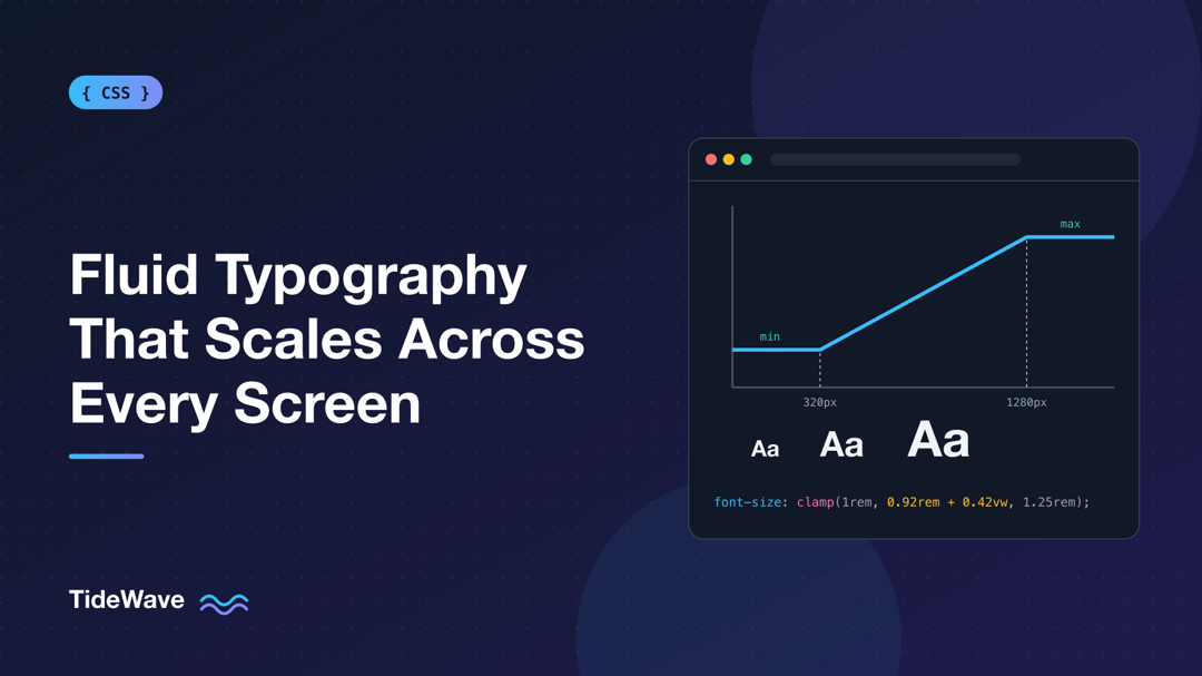 How to Build Fluid Typography That Scales Across Every Screen