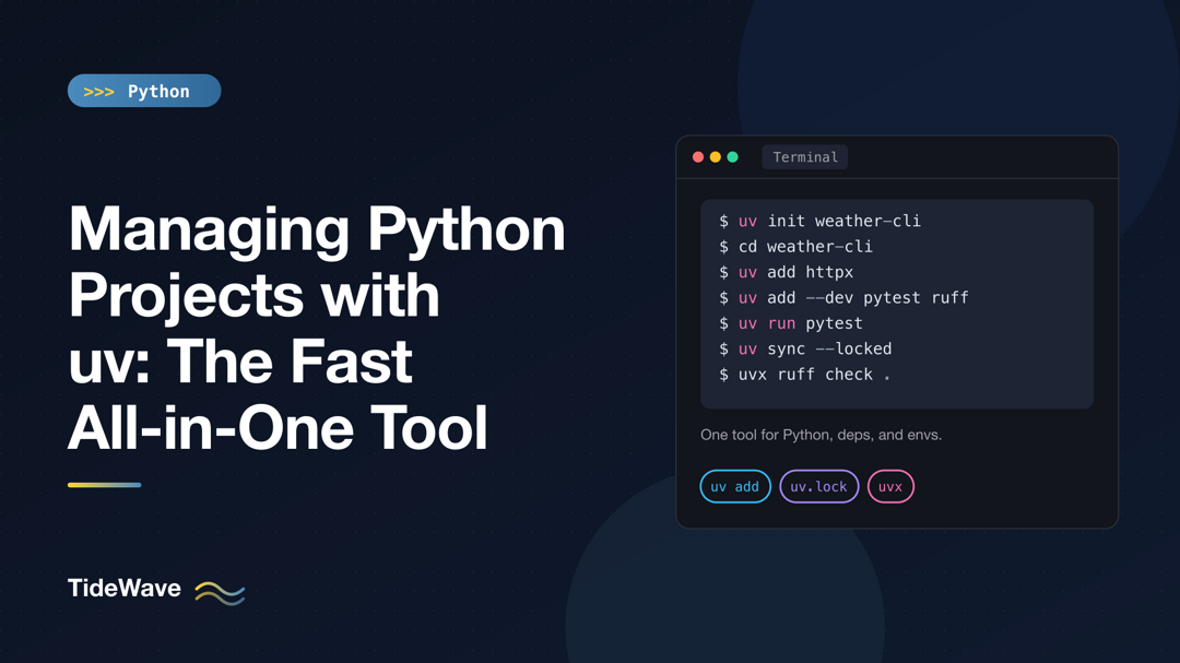 Managing Python Projects with uv: The Fast All-in-One Tool