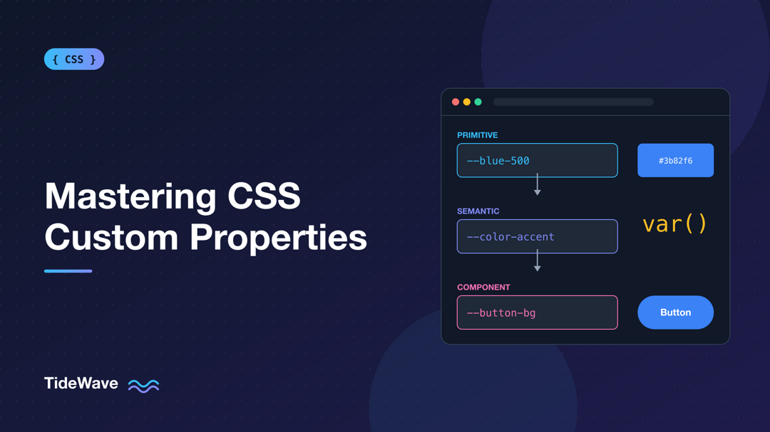 Mastering CSS Custom Properties (Variables) for Scalable Design Systems