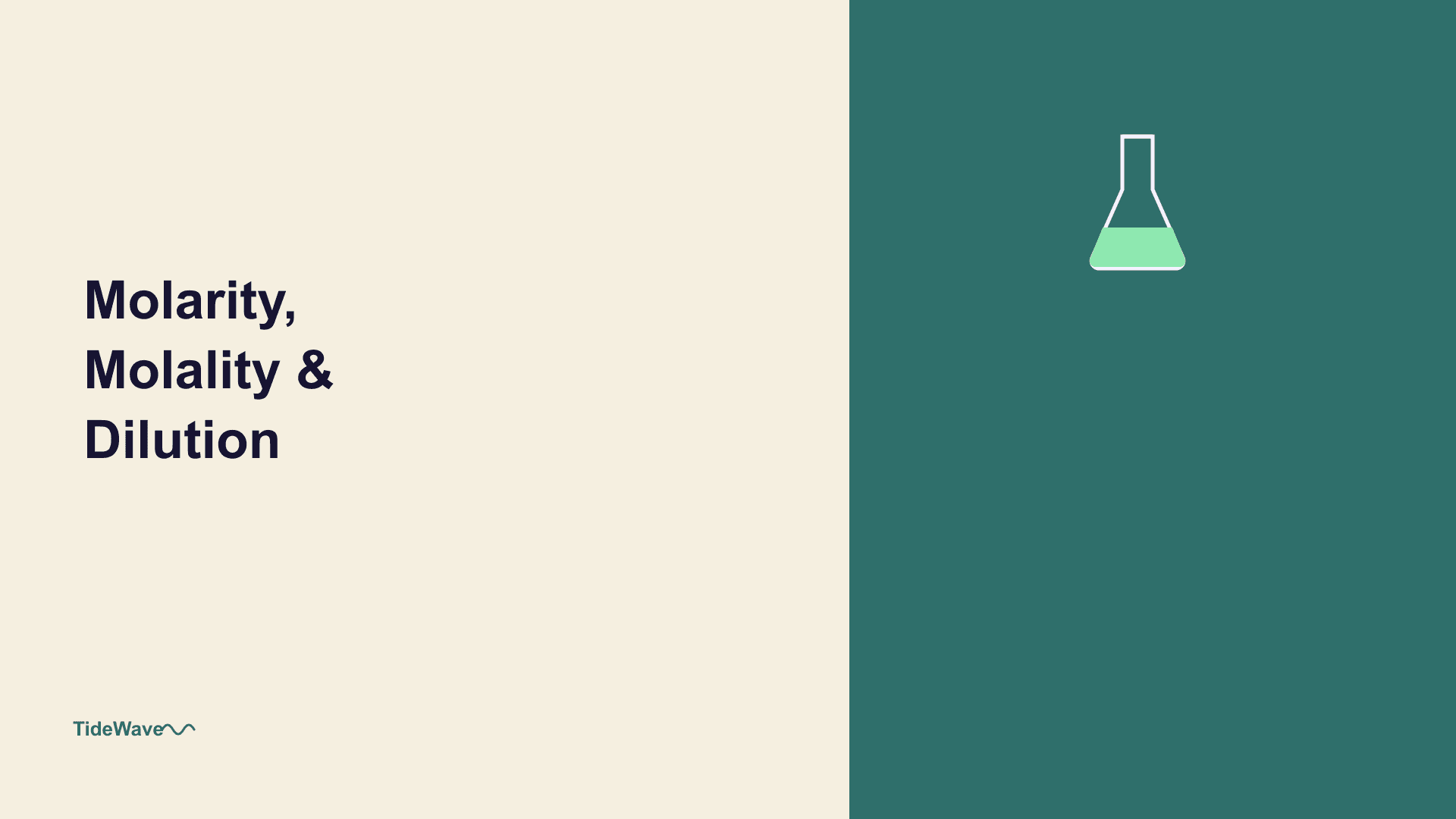 Understanding Molarity, Molality, and Dilution