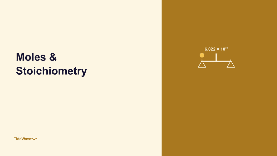 Moles and Stoichiometry: The Chemist's Counting System
