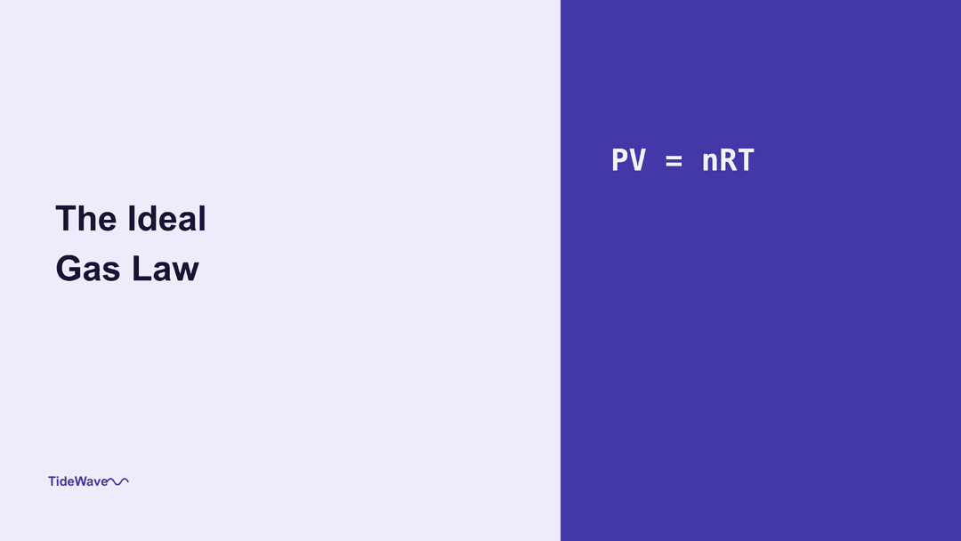 The Ideal Gas Law: Understanding PV = nRT