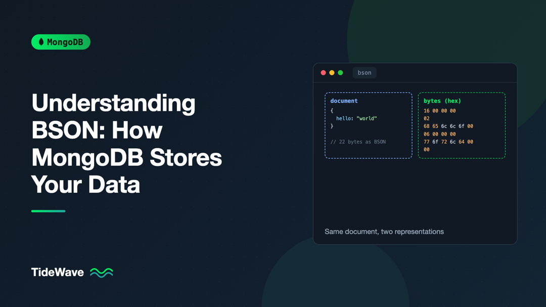 Understanding BSON: How MongoDB Stores Your Data