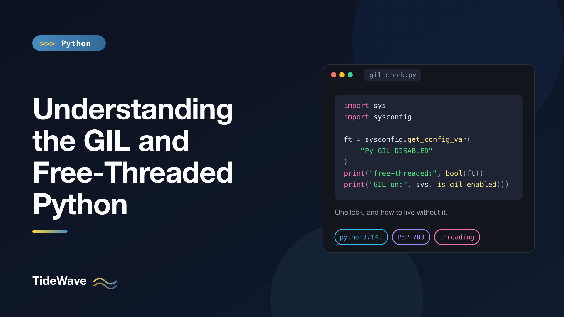 Understanding the GIL and Free-Threaded Python