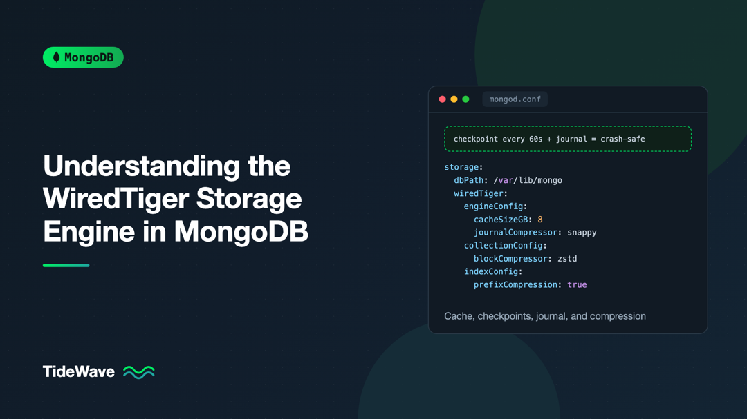 Understanding the WiredTiger Storage Engine in MongoDB