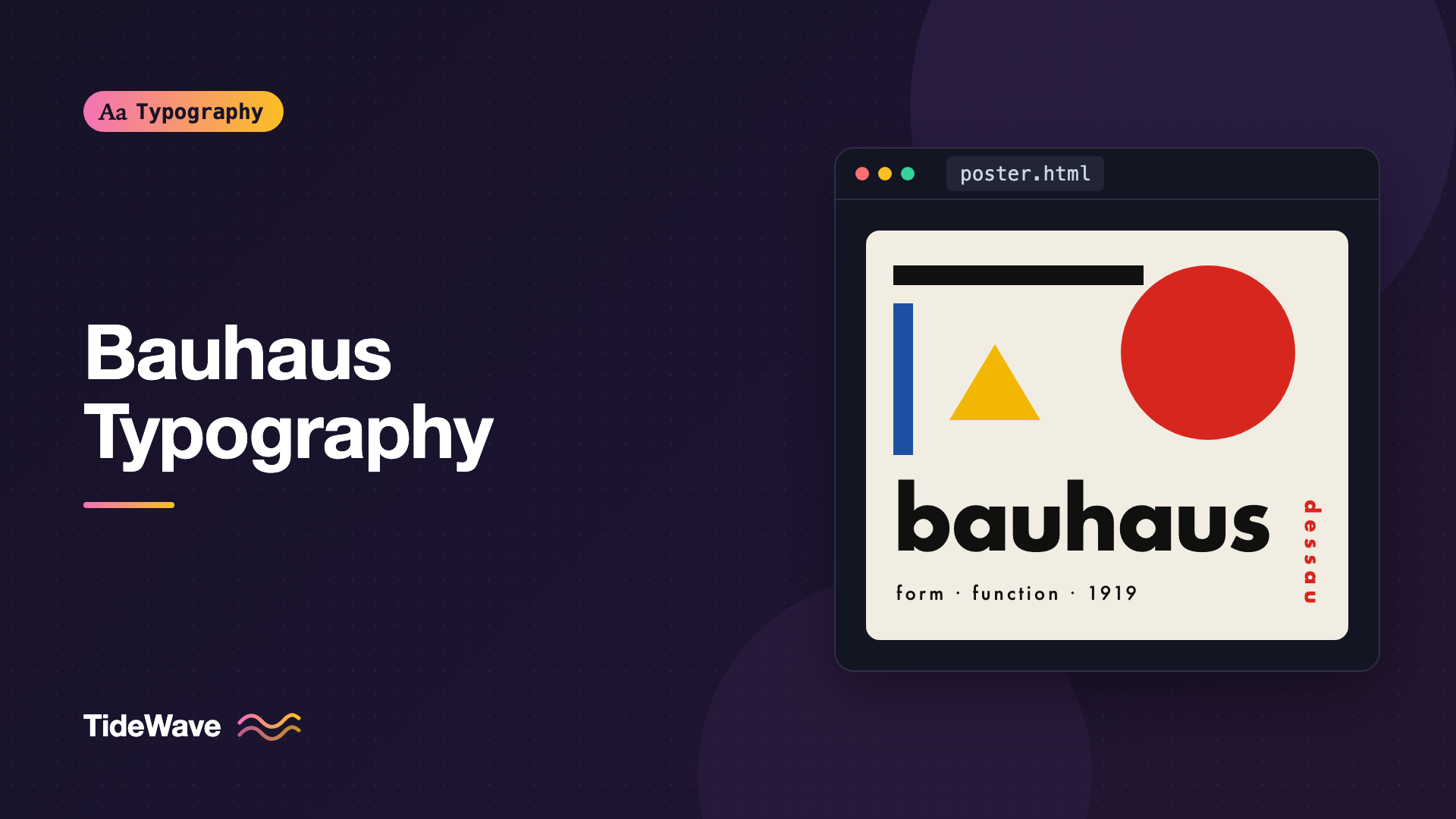 Bauhaus Typography and Its Influence on Modern Design