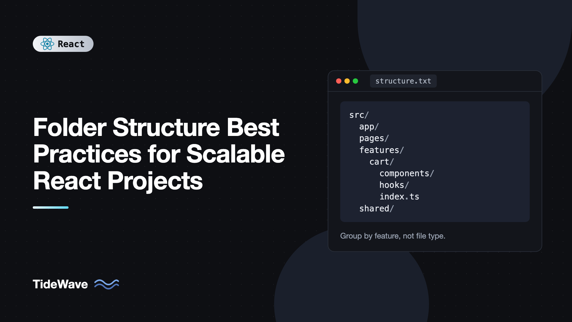 Folder Structure Best Practices for Scalable React Projects
