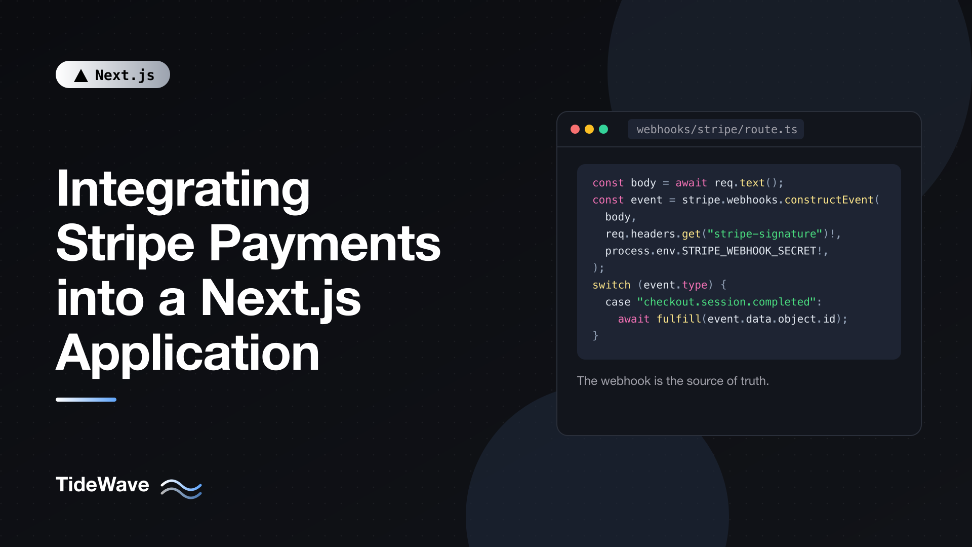 Integrating Stripe Payments into a Next.js Application