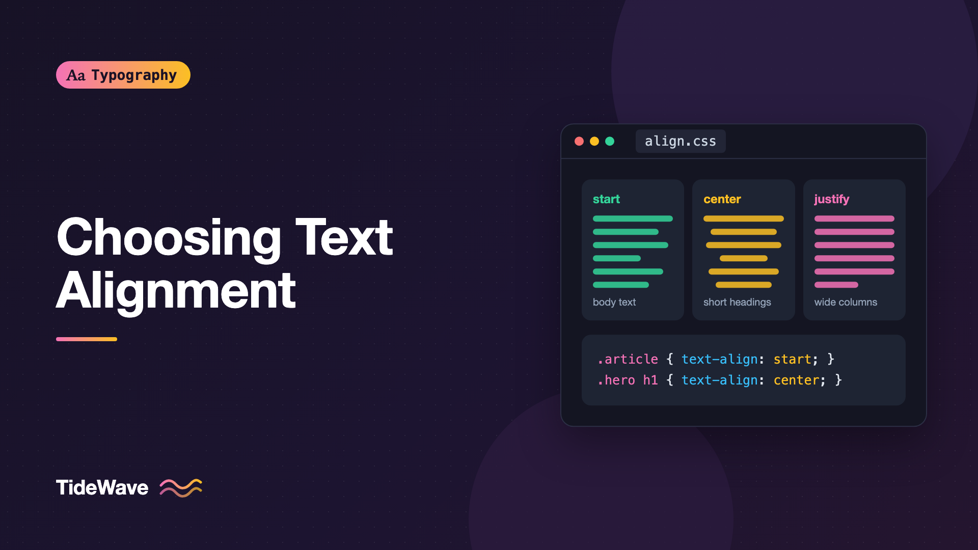 Left-Aligned, Centered, or Justified: Choosing Text Alignment