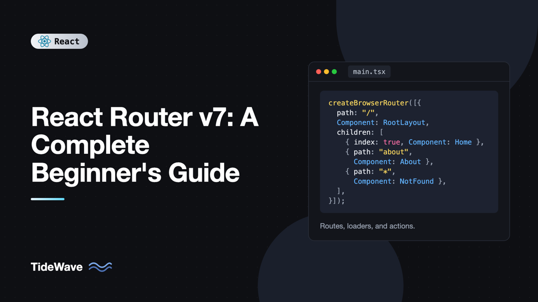 React Router v7: A Complete Beginner's Guide