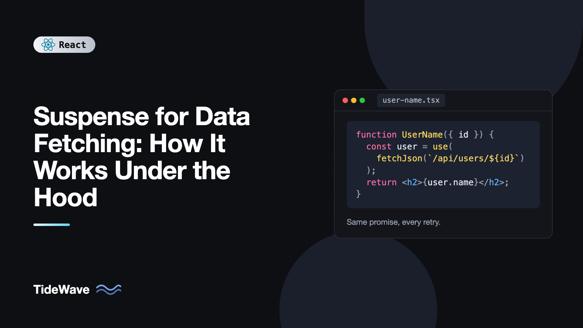 Suspense for Data Fetching: How It Works Under the Hood