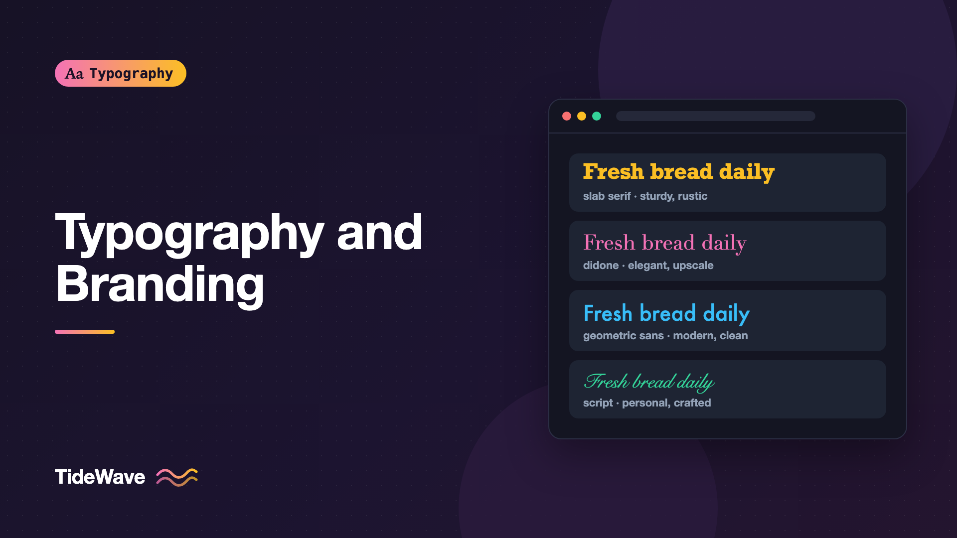 Typography and Branding: How Typefaces Shape Brand Personality